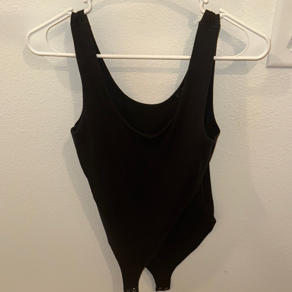 Forever 21 Black Sleeveless Bodysuit
